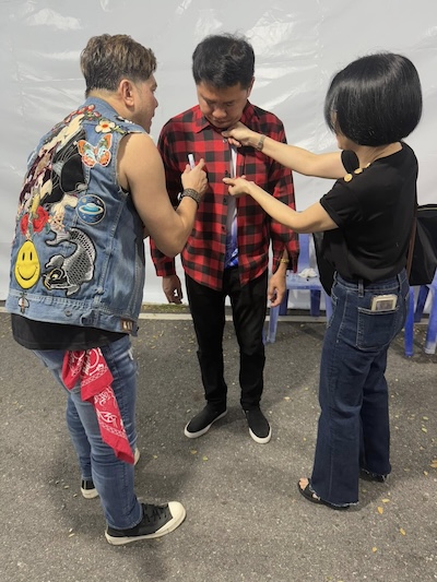 Pong Mabprachan run 2025 @ โลกทั้งใบให้นายคนเดียว🥰  แต่ก็อยากเก็บเธอไว้ทั้ง 2 คน
#พี่เต๋า #พี่ทาทา  💚Pong Mabprachan Run 2025🥳