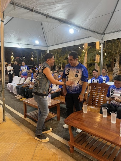Pong Mabprachan run 2025 @ โลกทั้งใบให้นายคนเดียว🥰  แต่ก็อยากเก็บเธอไว้ทั้ง 2 คน
#พี่เต๋า #พี่ทาทา  💚Pong Mabprachan Run 2025🥳