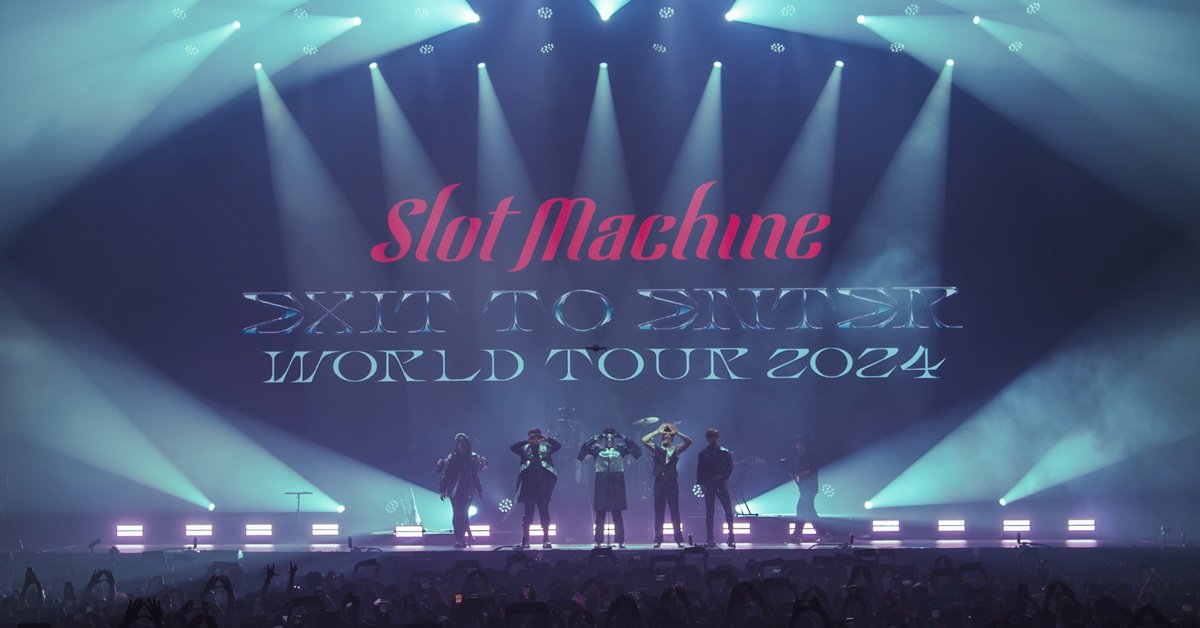 “Slot Machine” เสิร์ฟโชว์สุดมันส์ระดับอินเตอร์  ประเดิมโชว์แรก “EXIT TO ENTER WORLD TOUR 2024” ที่ยูโอบีไลฟ์  ก่อนบินลัดฟ้าโชว์แฟนเพลงทั่วโลก @ แฟนๆ เต็มอิ่ม วงร็อคระดับตำนาน “Slot Machine” พาแฟนๆ ขึ้นยานแม่ เปิดทัวร์แรกของ “Slot Machine EXIT TO ENTER WORLD TOUR 2024” มันส์จัดเต็มกว่า 30 เพลง 2 ชั่วโมงครึ่ง พร้อมเป็นศิลปินไทยกลุ่มแรกที่ได้จัดคอนเสิร์ตในฮอลล์ใหม่ก